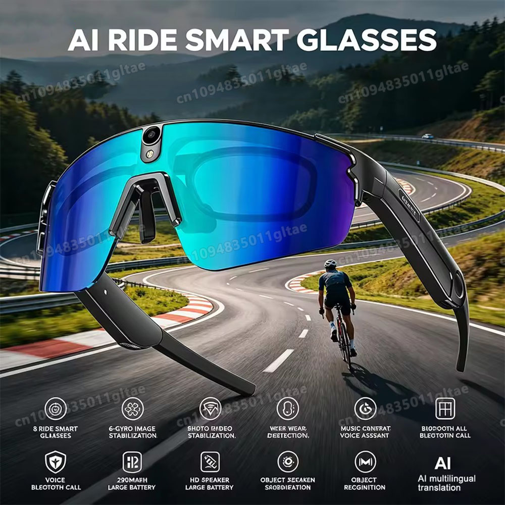 Esports Gaming Pk - Cycling AI Smart Glasses 4K HD