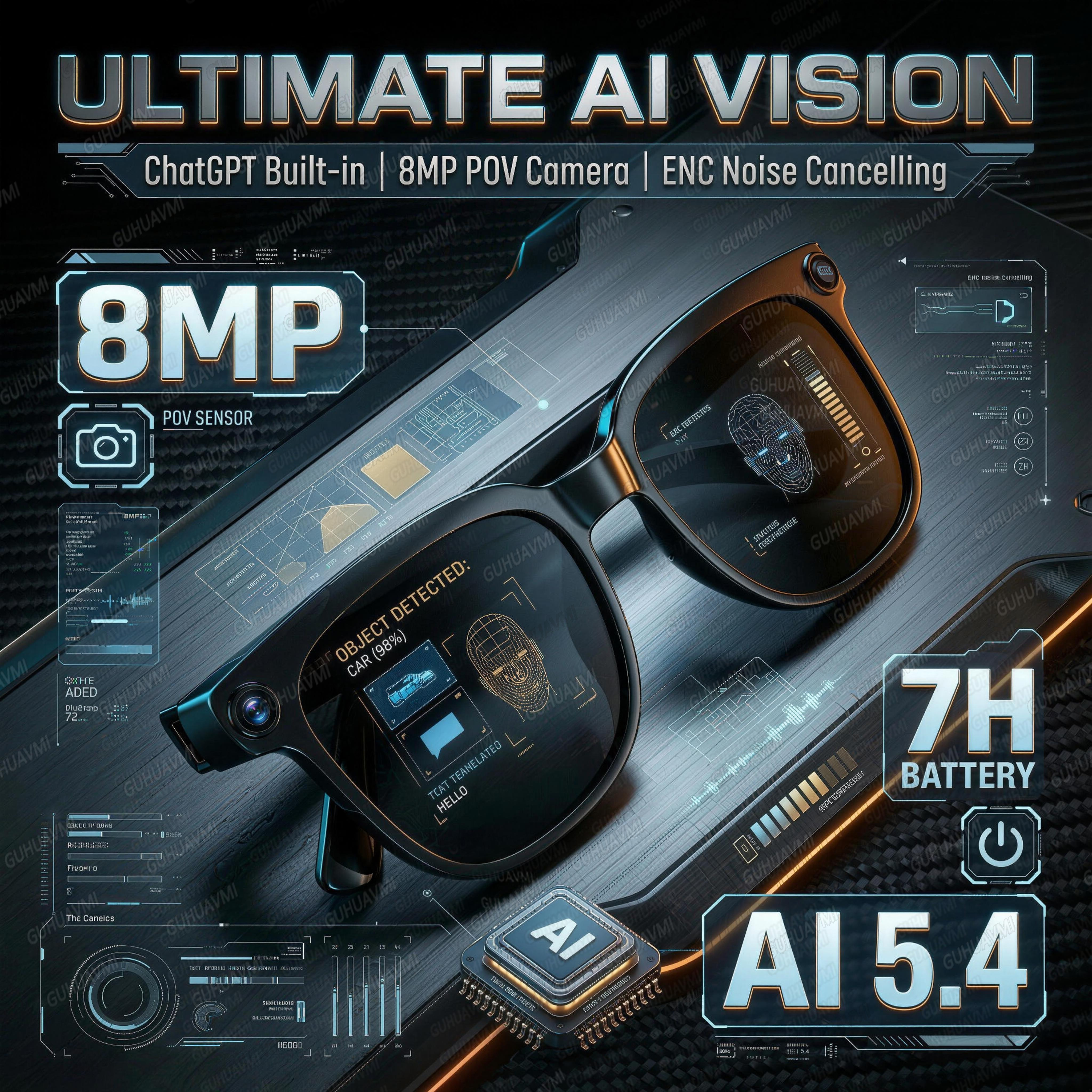 Video Gaming & Esports Usd Acc - 2026 New Smart AI Glasses 8MP