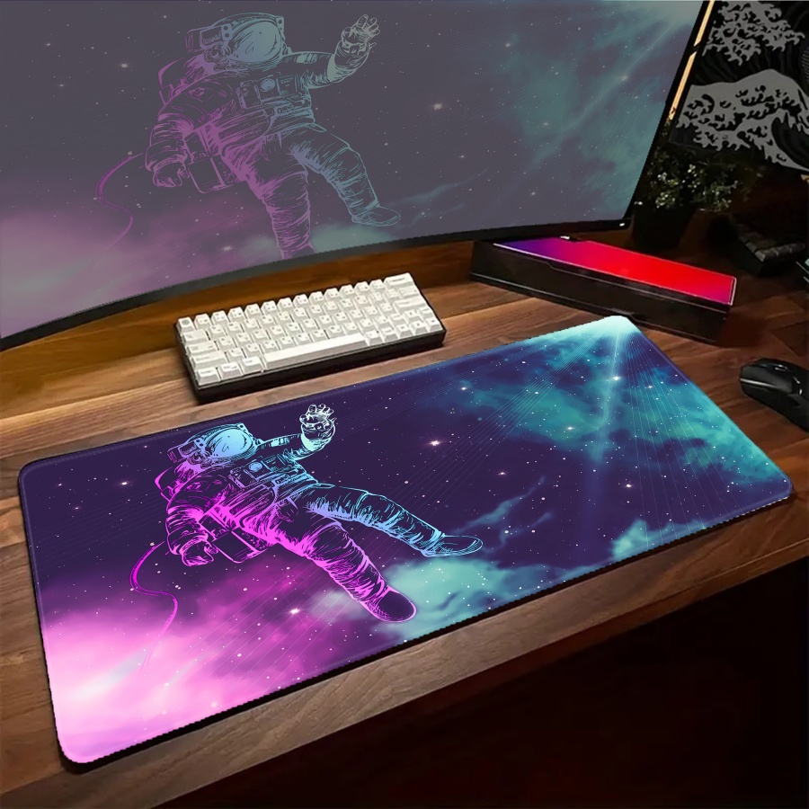 Esports Gaming Setup - Art Astronaut Mousepad Cute Big Mouse