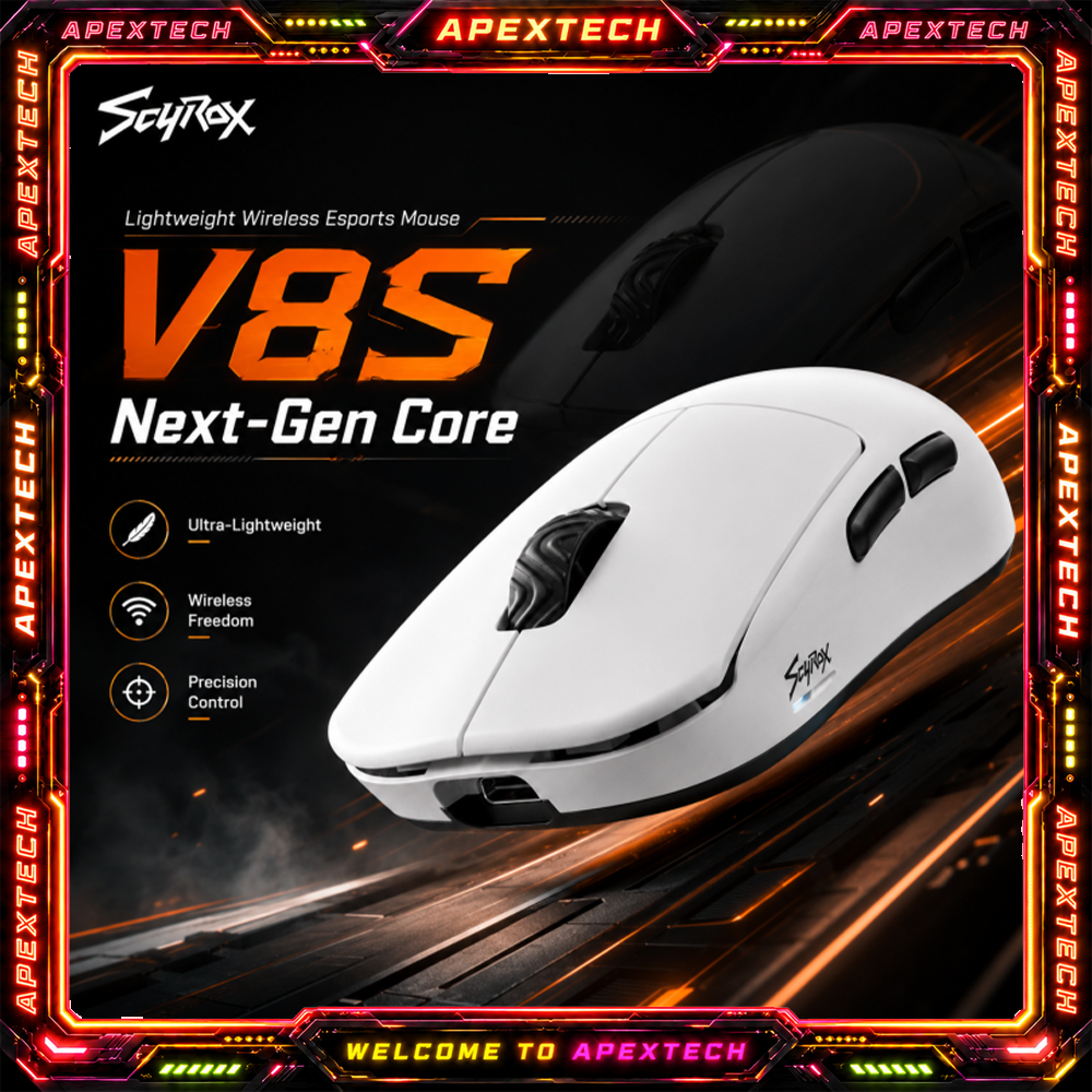 Gaming Esports Esports - Scyrox V8S 40g Ultra-Light Wireless Gaming