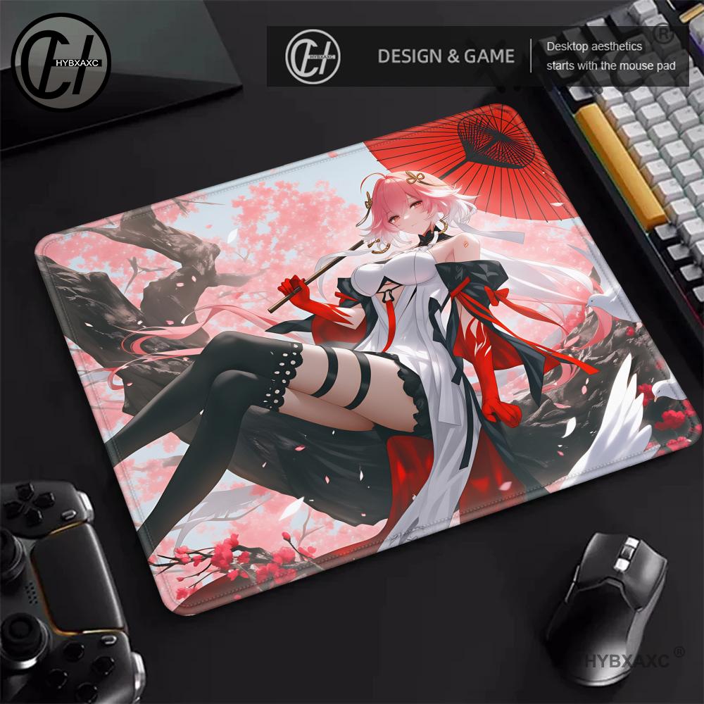 Esports Gaming Setup - HYBXAXC Japanese Anime Gaming MousePad Extended