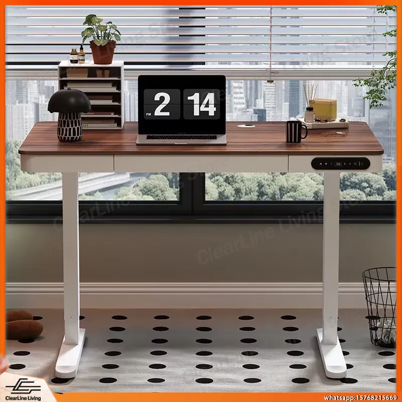 Esports Gaming Setup - Electric Height Adjustable Gaming Desk with