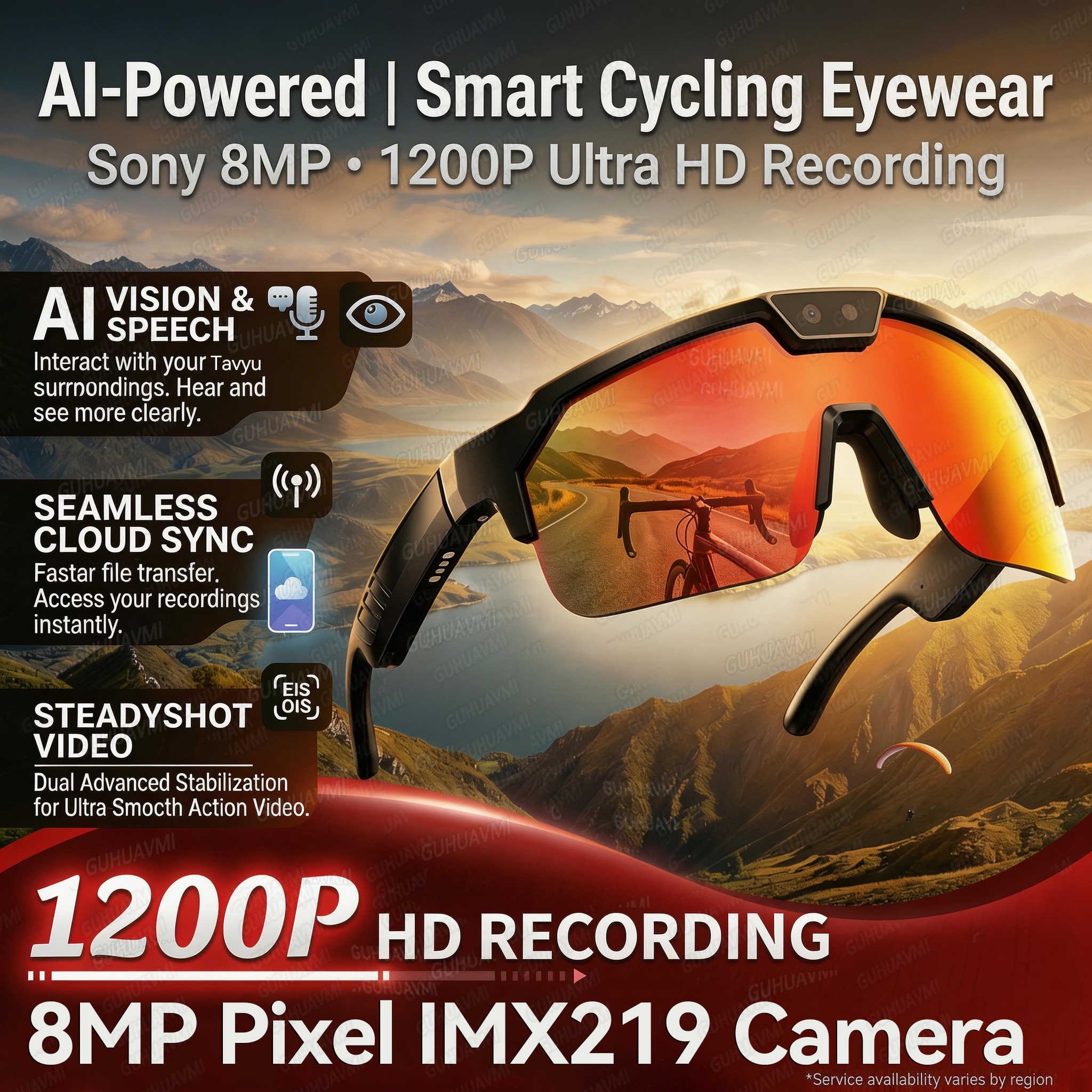 Video Gaming & Esports Usd Acc - 2026New AI Smart Glasses 1200P Camera