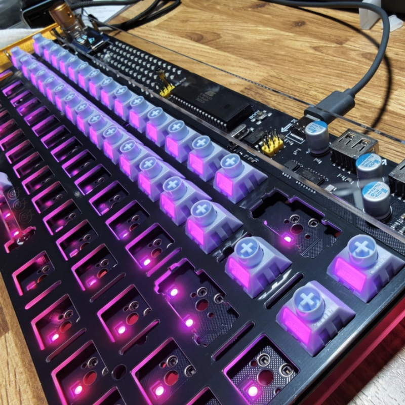 Esports Gaming Industry - Lele76Y2K Mechanical Keyboard Customized Hot Swap