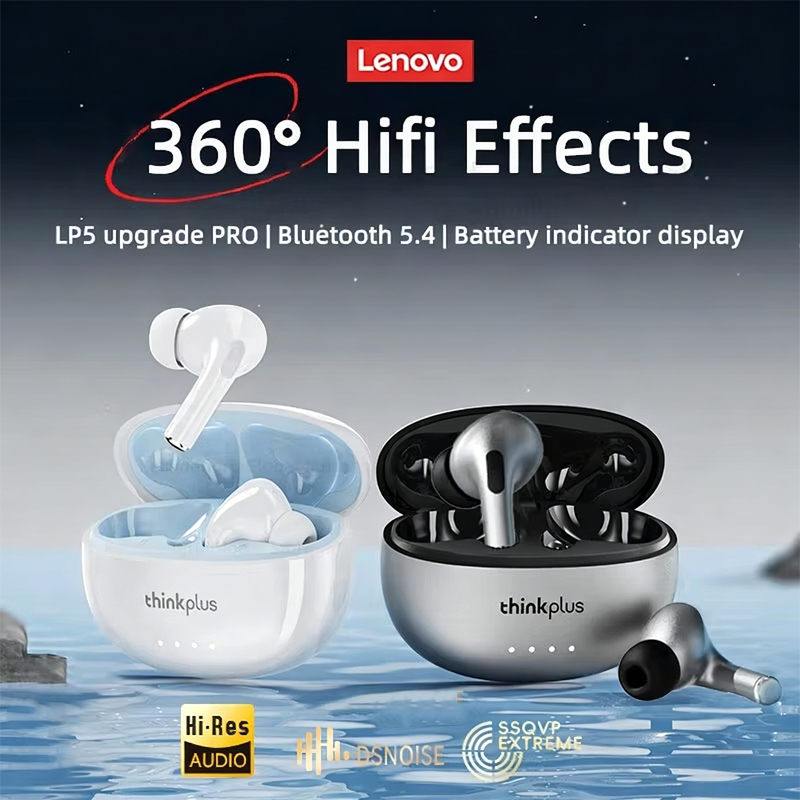 Original Lenovo LP5 Wireless B - Esports Gaming Earbuds ulasan dan harga