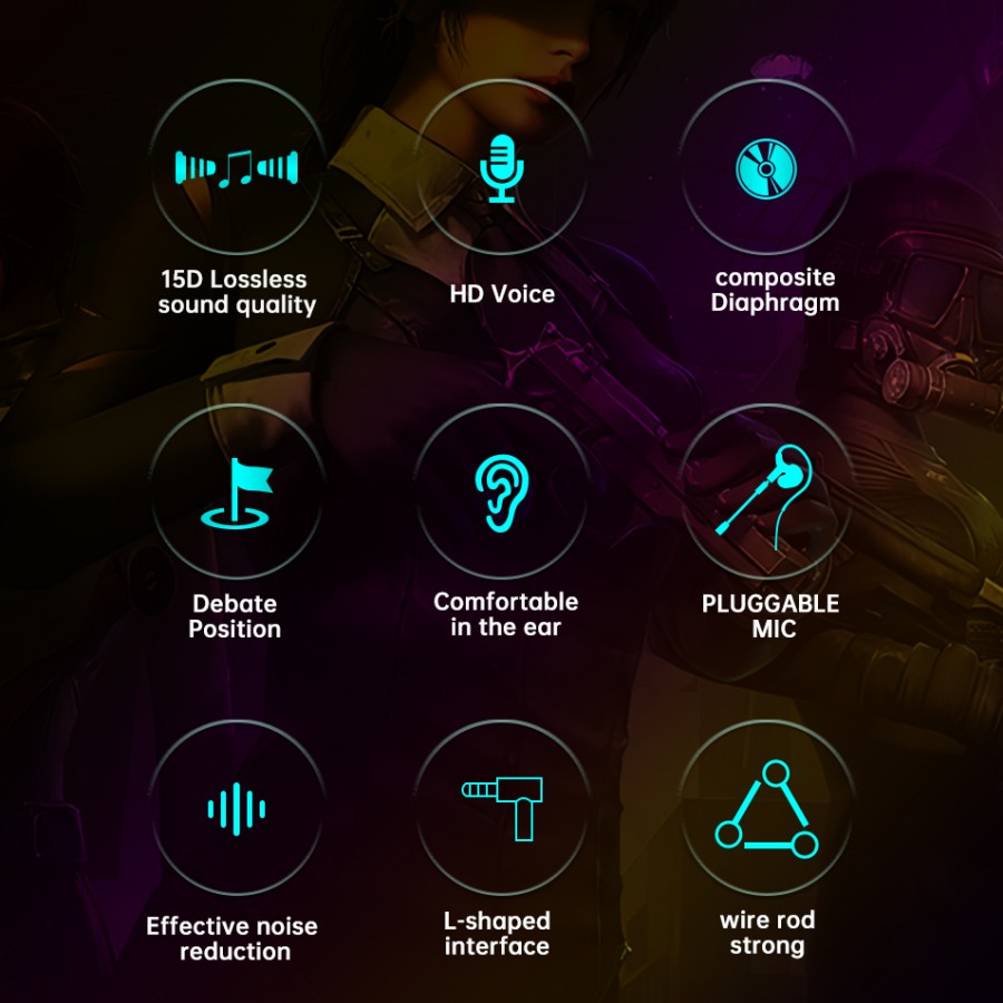 Esports Gaming Headset 360° Su - Esports Gaming Monitor ulasan dan harga