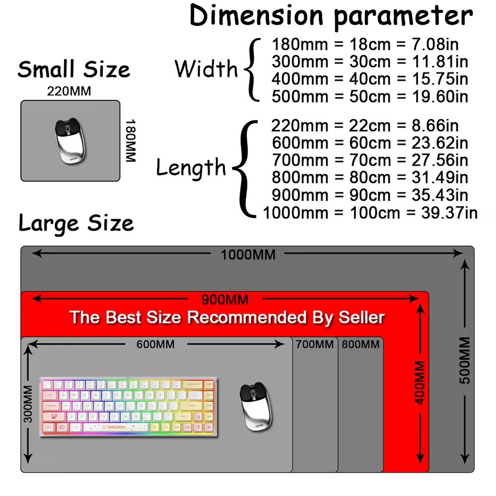New Design E-Sports Mouse Pad  - Esports Gaming Setup ulasan dan harga