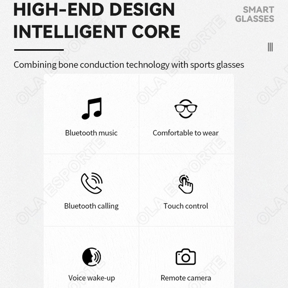 NEW Smart Glasses V5.3 Bluetoo - Video Gaming & Esports Usd Acc ulasan dan harga