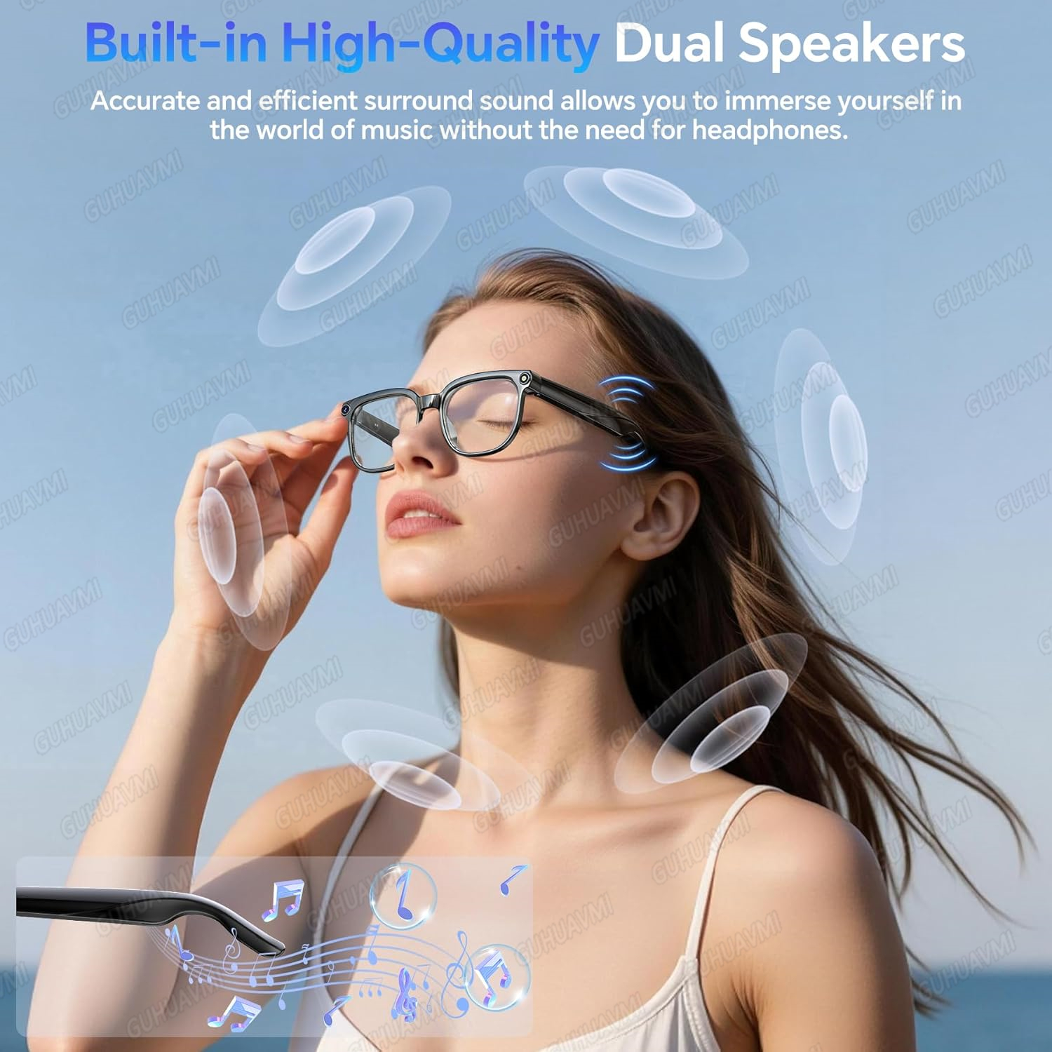 2026 New Smart AI Glasses 8MP  - Video Gaming & Esports Usd Acc ulasan dan harga