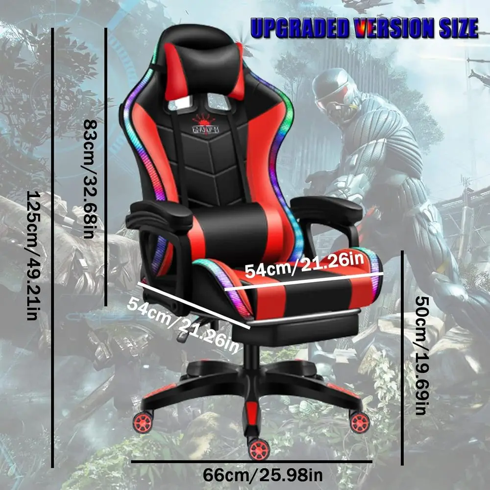 Ergonomic High-Back Gaming Cha - Rgb Gaming Chair ulasan dan harga