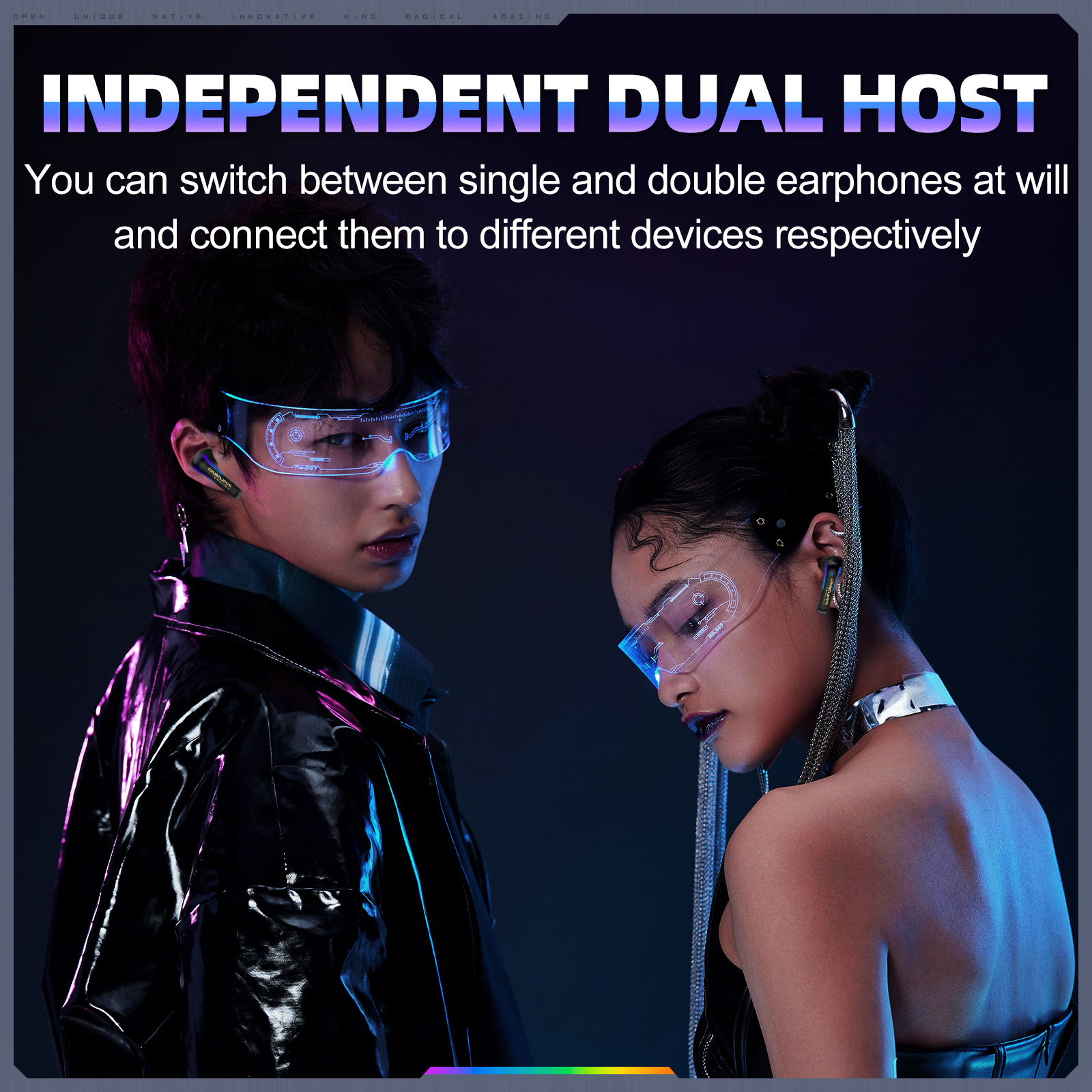 ONIKUMA T27 dual-mode cool RGB - Esports Gaming Earbuds ulasan dan harga