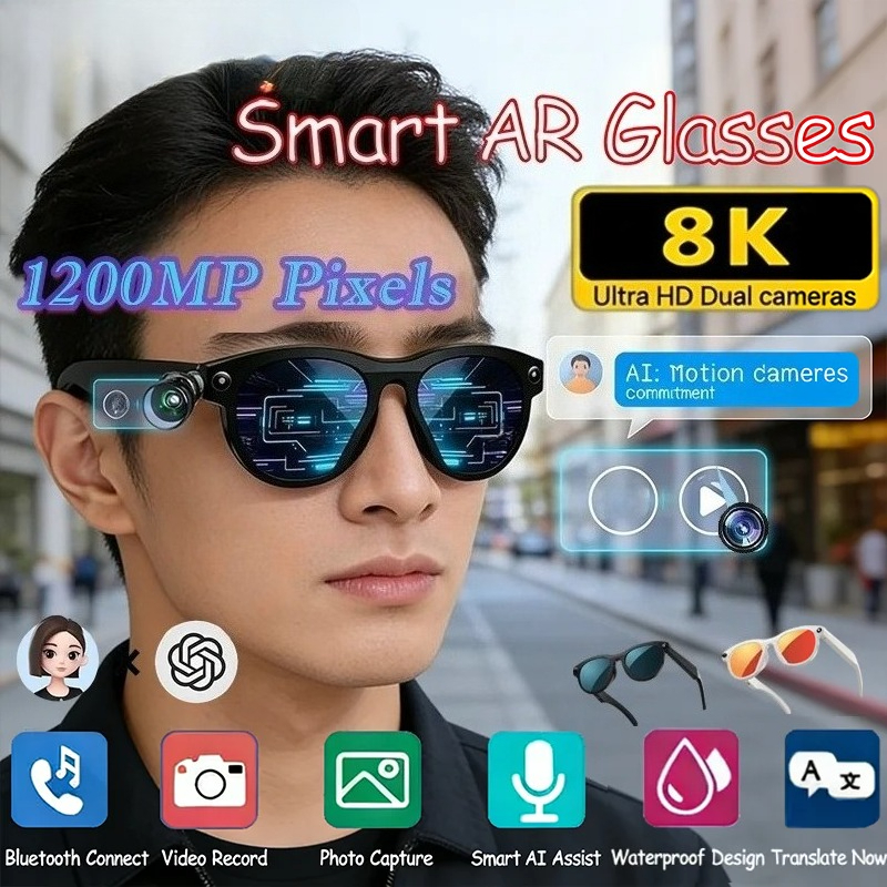 8KHD Smart AI Glasses Color Ch - Video Gaming & Esports Usd Acc ulasan dan harga