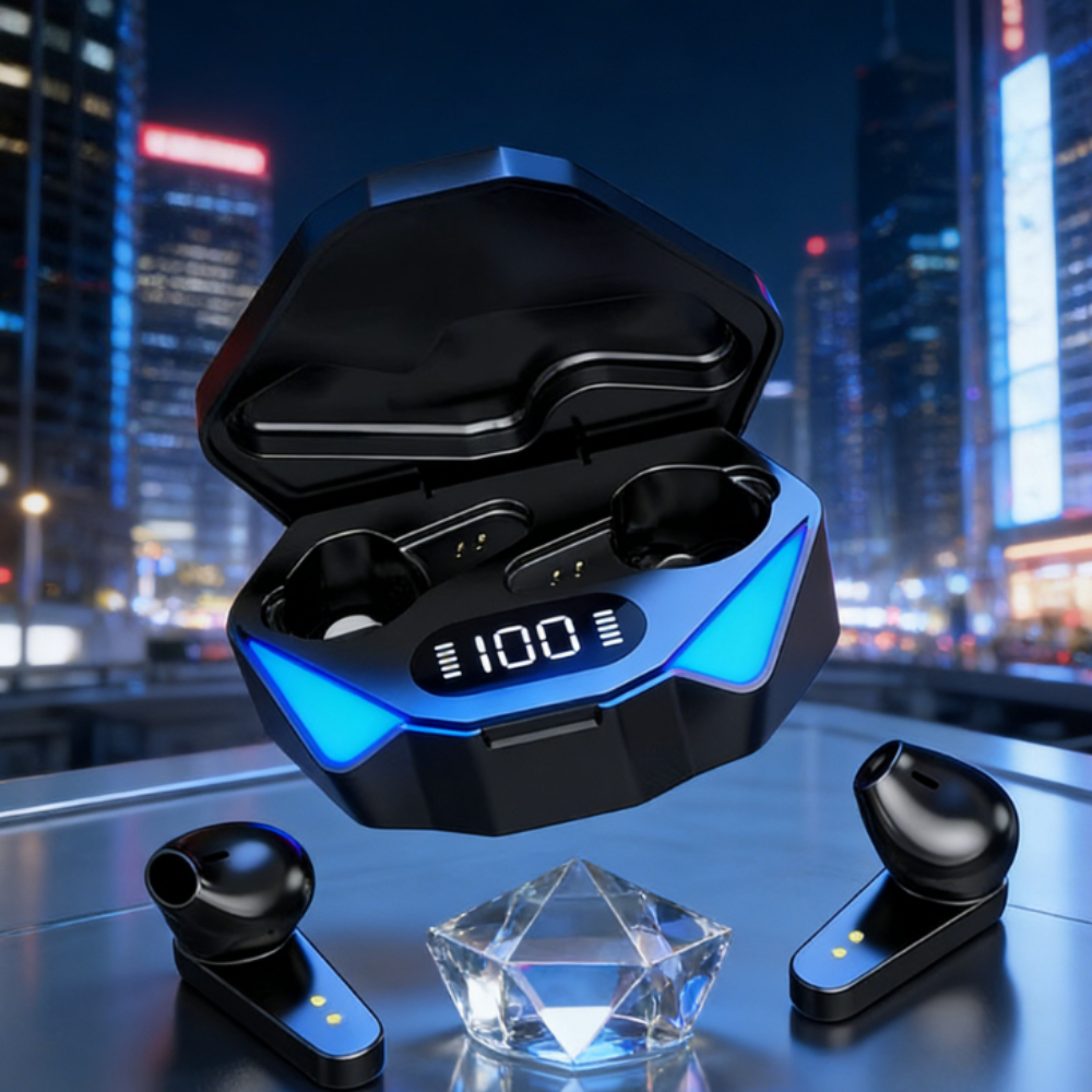 TWS Earphones Bluetooth Wirele - Esports Gaming Monitor ulasan dan harga