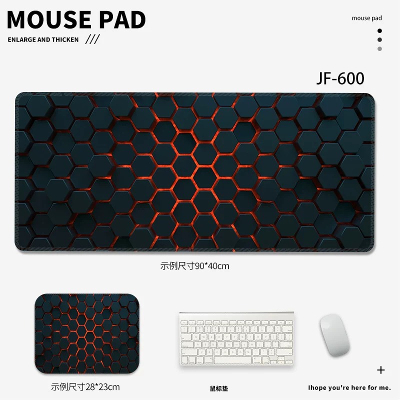 3D Hexagon Gaming Mouse Pad La - Esports Gaming Setup ulasan dan harga