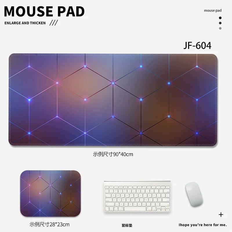 3D Hexagon Gaming Mouse Pad La - Esports Gaming Setup ulasan dan harga