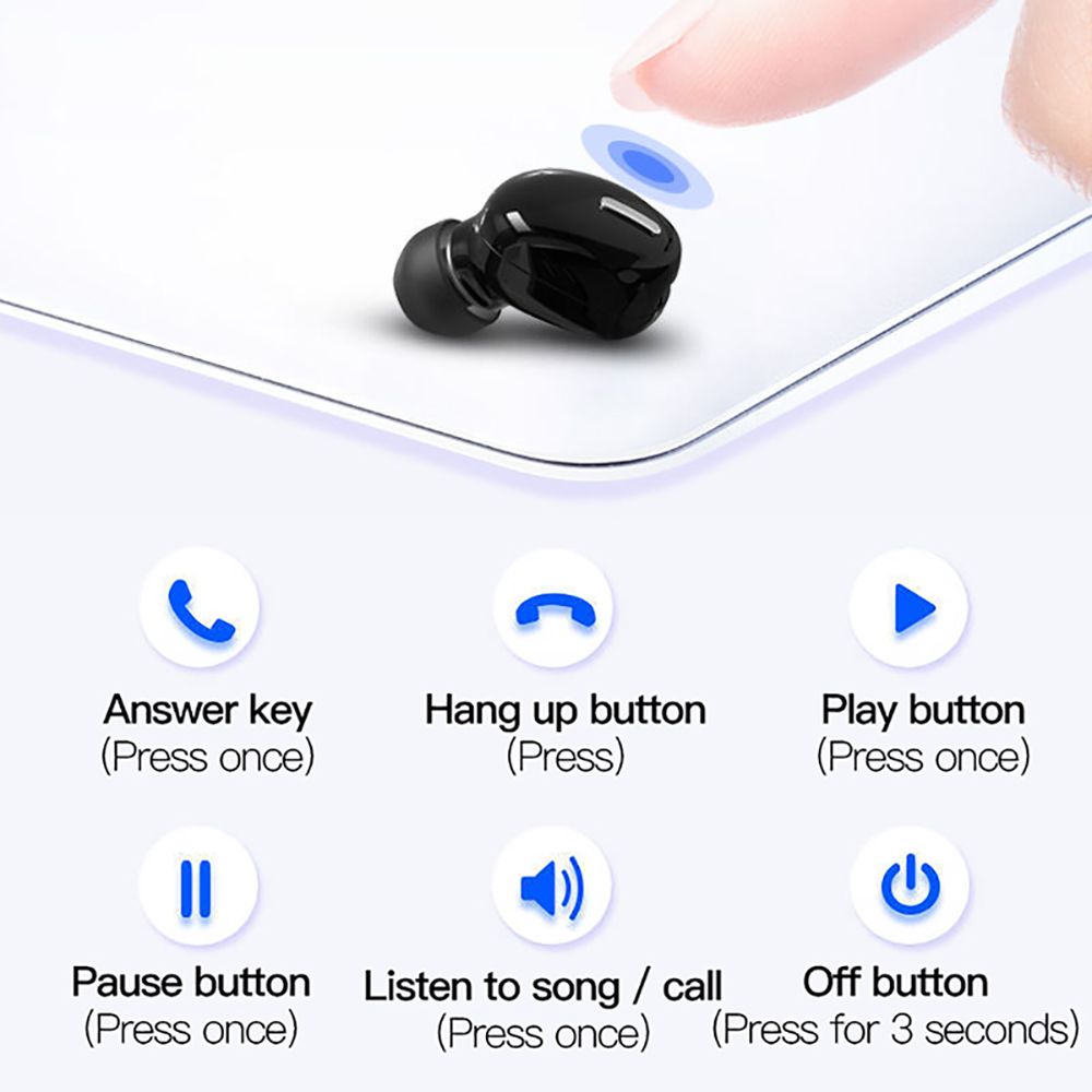 X9 Mini Bluetooth-Compatible 5 - Esports Gaming Earbuds ulasan dan harga