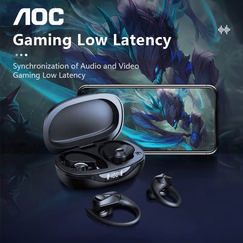 Choice AOC Sports Headset Wire - Esports Gaming Earbuds ulasan dan harga