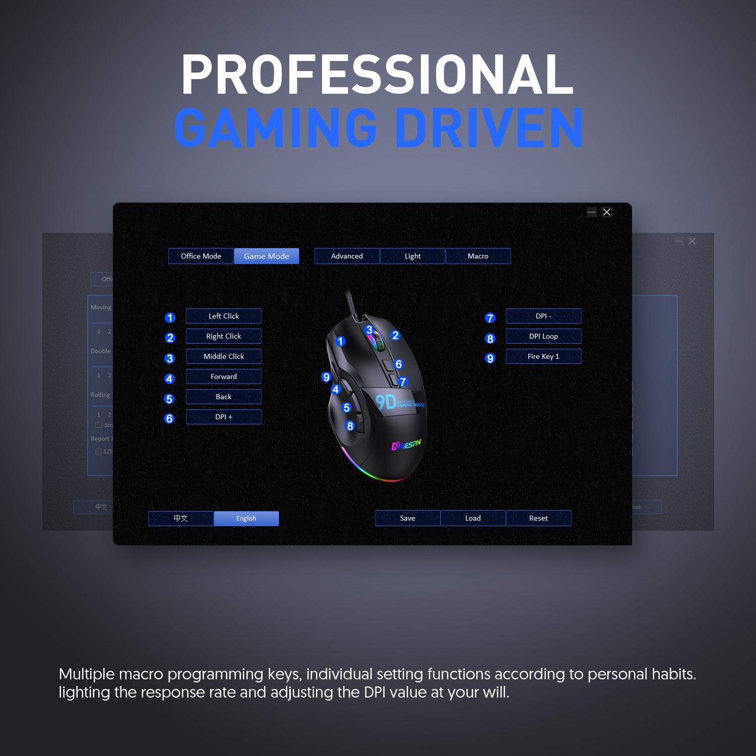 X10 Wired Gaming Macro Mouse 9 - Gaming Esports Esports ulasan dan harga