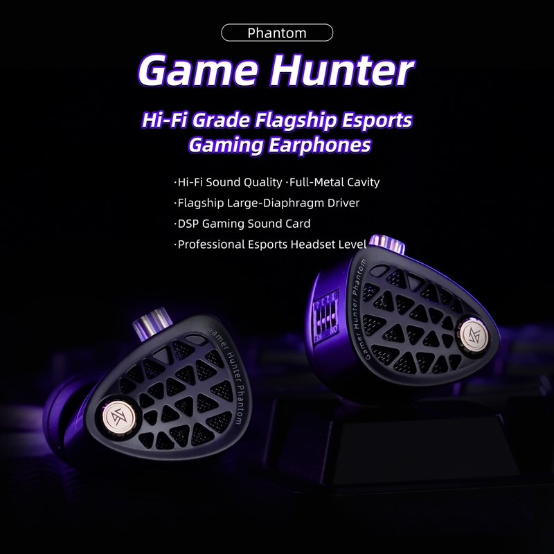 KZ Phantom Hi-Fi Grade Flagshi - Esports Gaming Setup ulasan dan harga