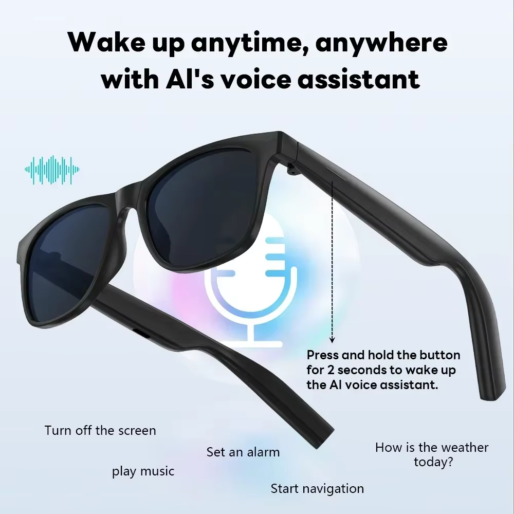 Lenovo 8KHD AI Smart Sunglasse - Video Gaming & Esports Usd Acc ulasan dan harga