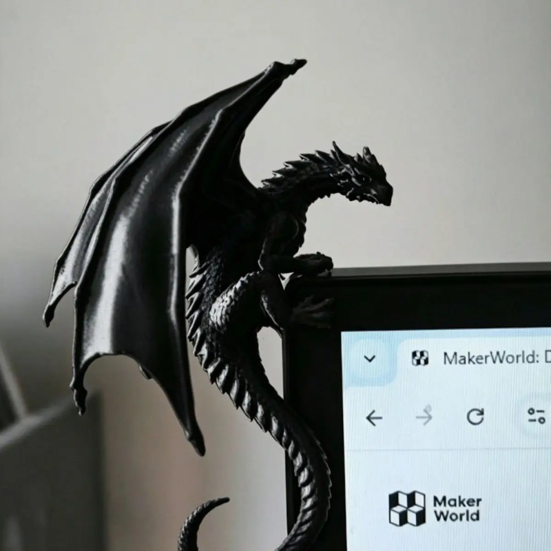 Cool Lying Dragon Figurine Mon - Esports Gaming Setup ulasan dan harga