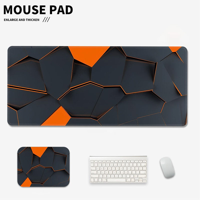 3D Geometric Abstract Large Ga - Esports Gaming Setup ulasan dan harga