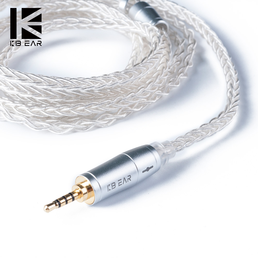 KBEAR 8 Core Upgraded Silver W - Esports Gaming Earbuds ulasan dan harga