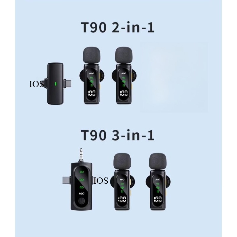 Mini Wireless Lavalier Microph - Video Gaming & Esports Usd Acc ulasan dan harga