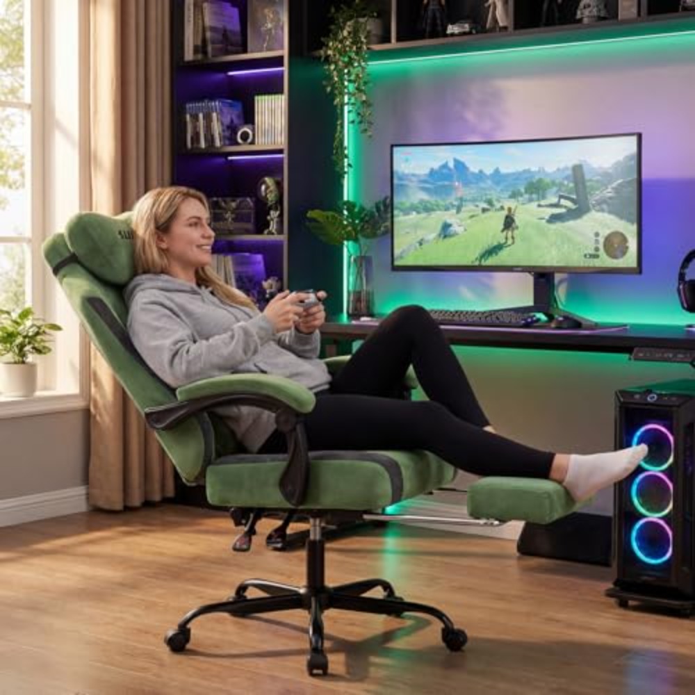 Fabric Video Gaming Chair, Erg - Video Gaming & Esports Usd Acc ulasan dan harga