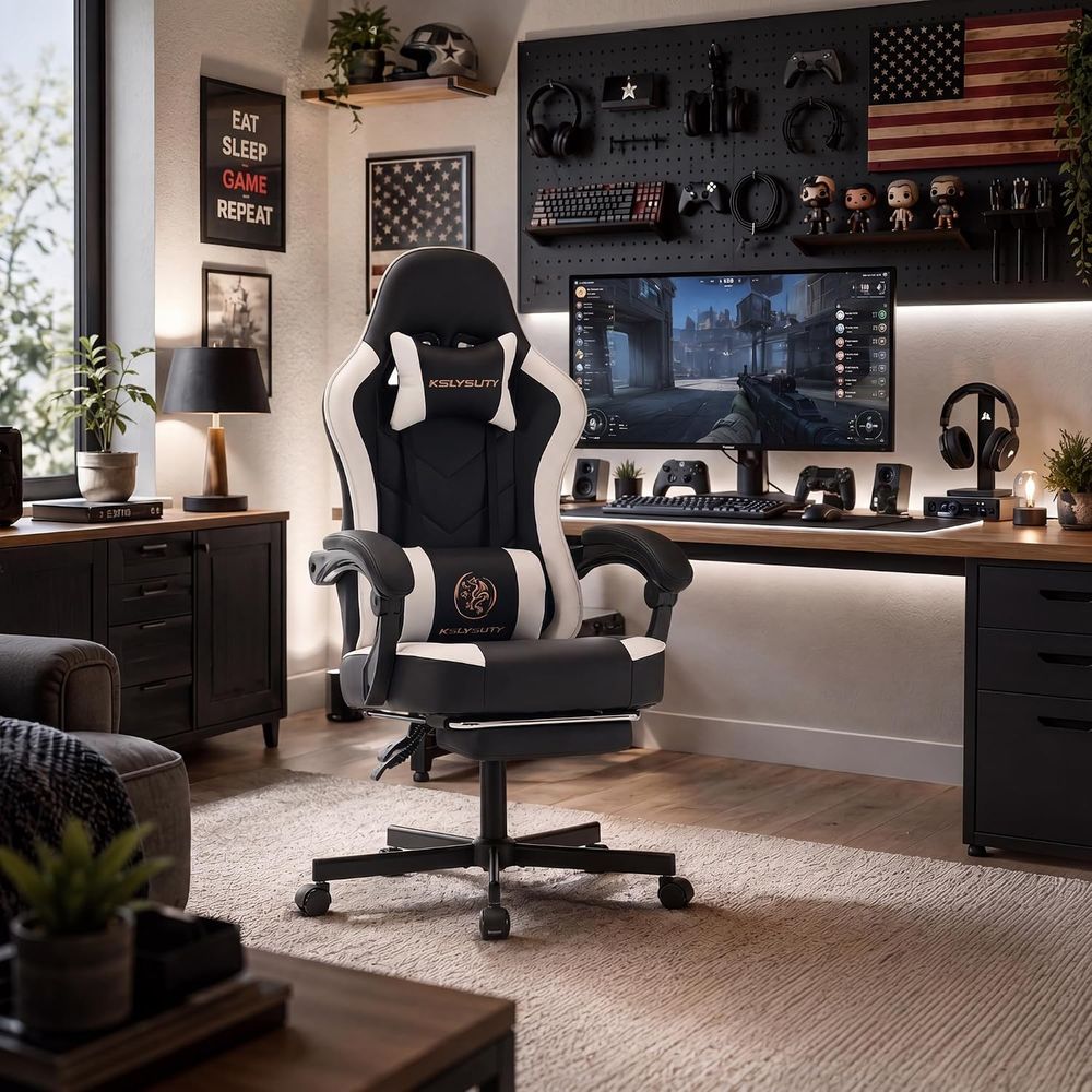 Desk Computer Gaming Chair - H - Video Gaming & Esports Usd Acc ulasan dan harga
