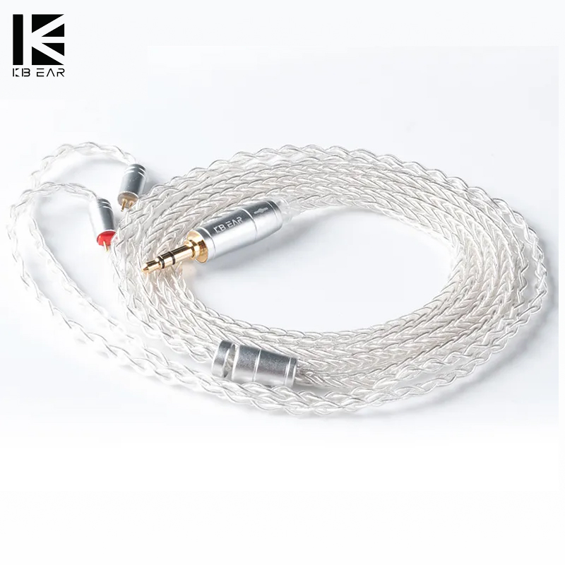 KBEAR 8 Core Upgraded Silver W - Esports Gaming Earbuds ulasan dan harga