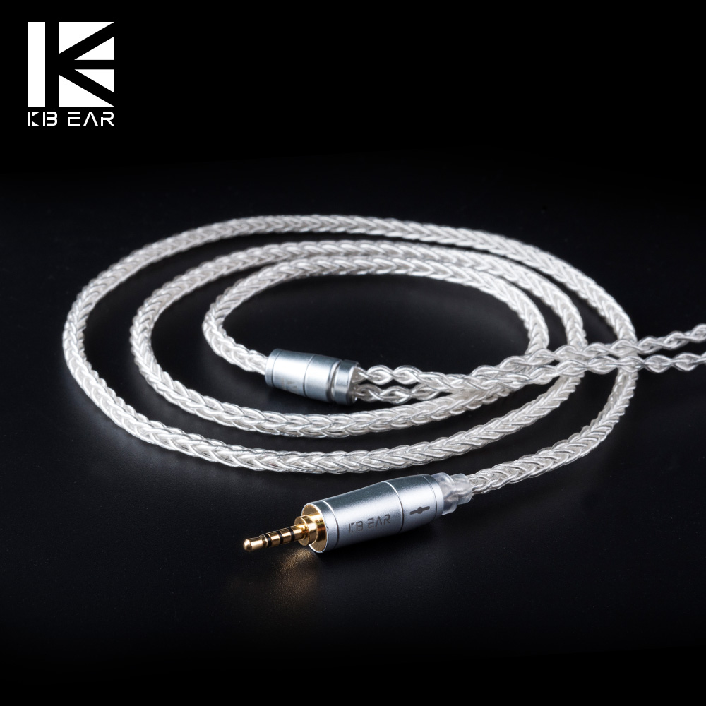 KBEAR 8 Core Upgraded Silver W - Esports Gaming Earbuds ulasan dan harga