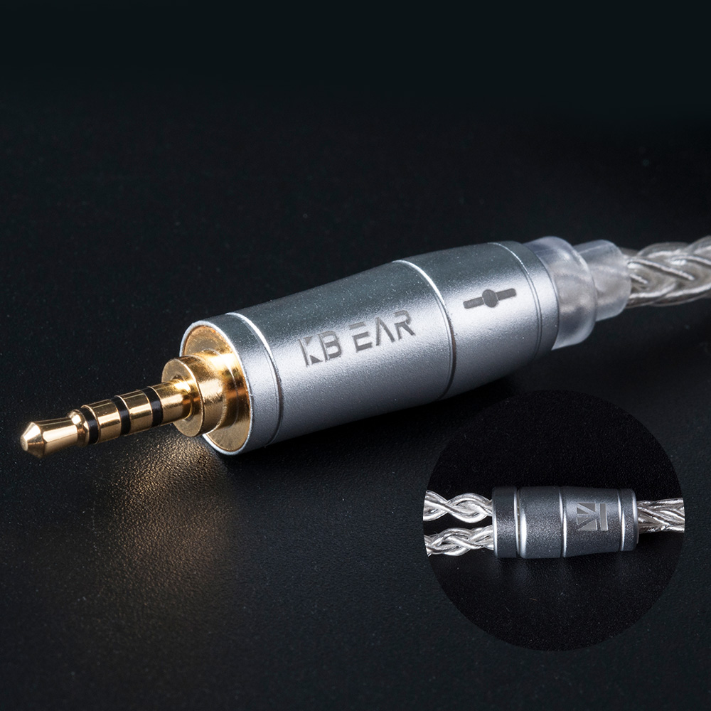 KBEAR 8 Core Upgraded Silver W - Esports Gaming Earbuds ulasan dan harga