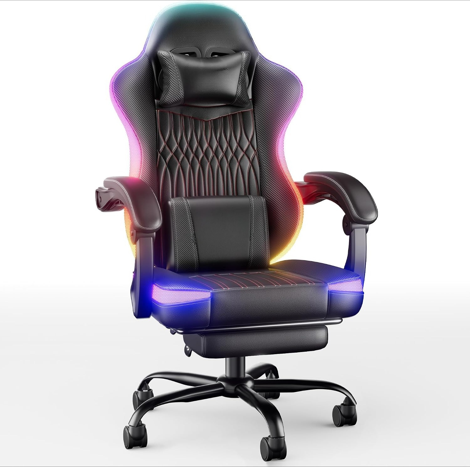 Gaming Chair Ergonomic, RGB LE - Rgb Gaming Chair ulasan dan harga