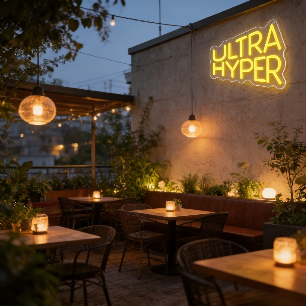Ultra Hyper Neon Sign LED Wall - Esports Gaming Setup ulasan dan harga