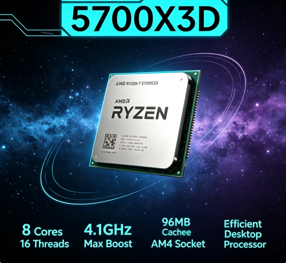 AMD Ryzen 7 5700X3D R7 5700X3D - Gaming Esports Esports ulasan dan harga