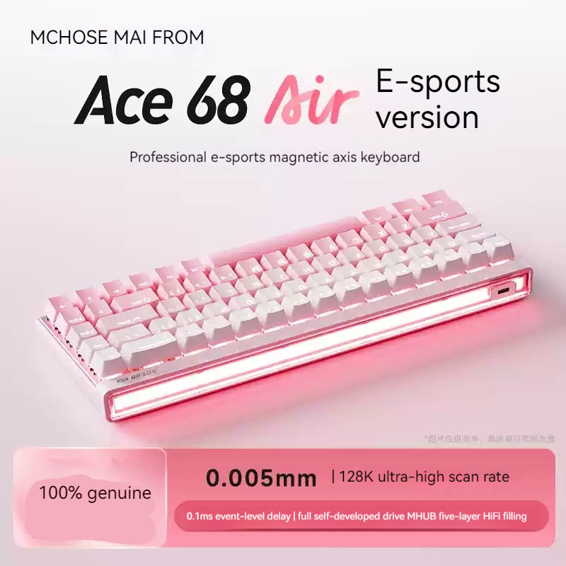 Mchose Ace68 Air Magnetic Axis - Gaming Esports Esports ulasan dan harga