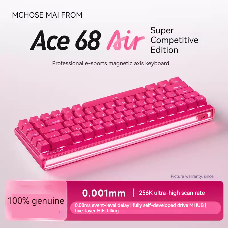 Mchose Ace68 Air Magnetic Axis - Gaming Esports Esports ulasan dan harga