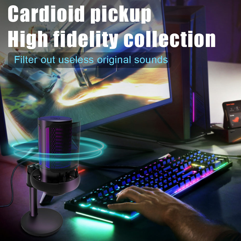 Gaming Microphone for PC:USB M - Video Gaming & Esports Usd Acc ulasan dan harga