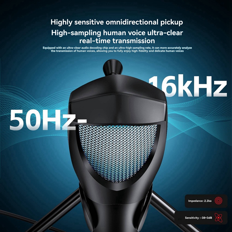 Gaming Microphone Professional - Video Gaming & Esports Usd Acc ulasan dan harga