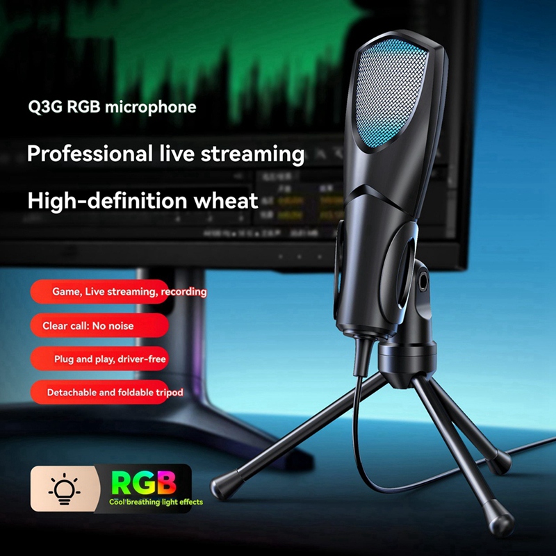 Gaming Microphone Professional - Video Gaming & Esports Usd Acc ulasan dan harga