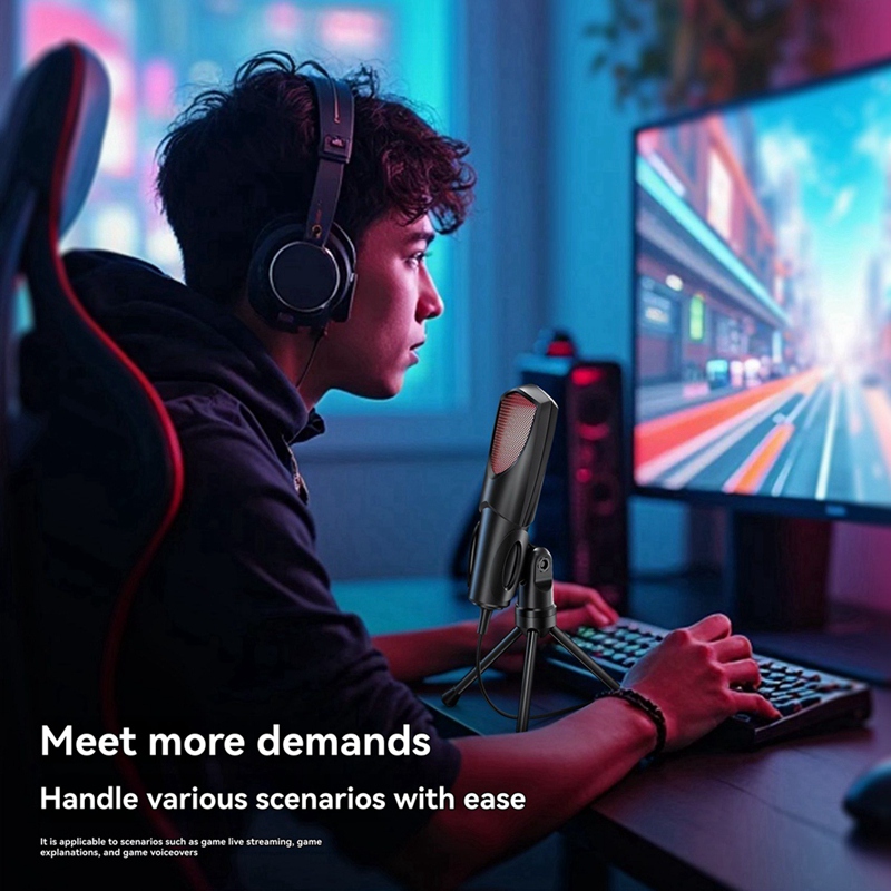 Gaming Microphone Professional - Video Gaming & Esports Usd Acc ulasan dan harga